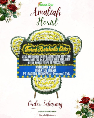 Papan Bunga Duka di Bejen