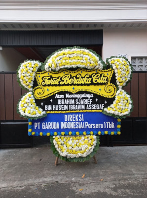 Papan Bunga Duka di Bejen